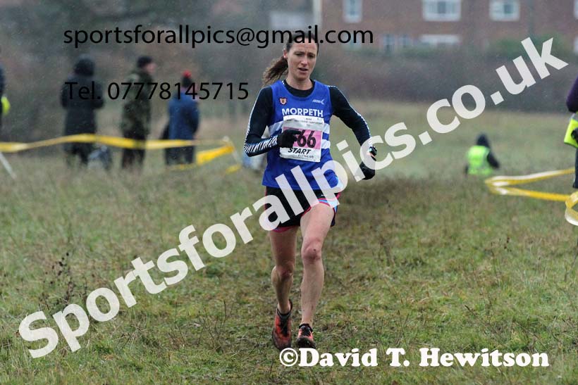 Senior women, 2021 North Eastern Cross Country Championships, Sedgefield. Photo: David T. Hewitson/Sports for All Pics